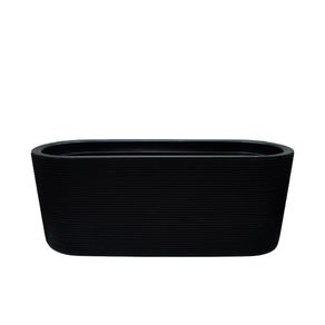 VASO FLOREIRA 80X30 PRETO UBL